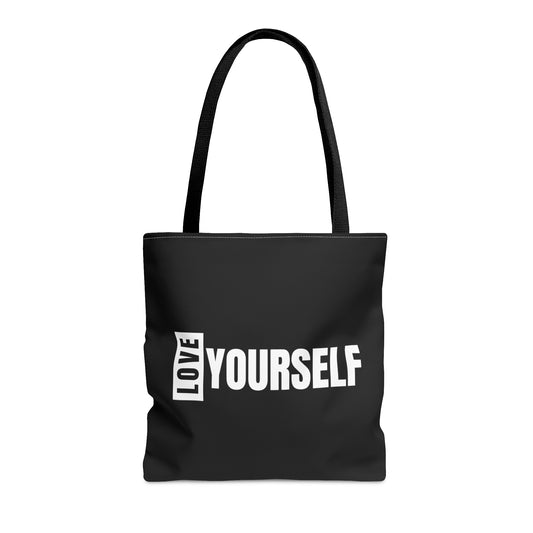 Love Yourself Tote Bag (Black)