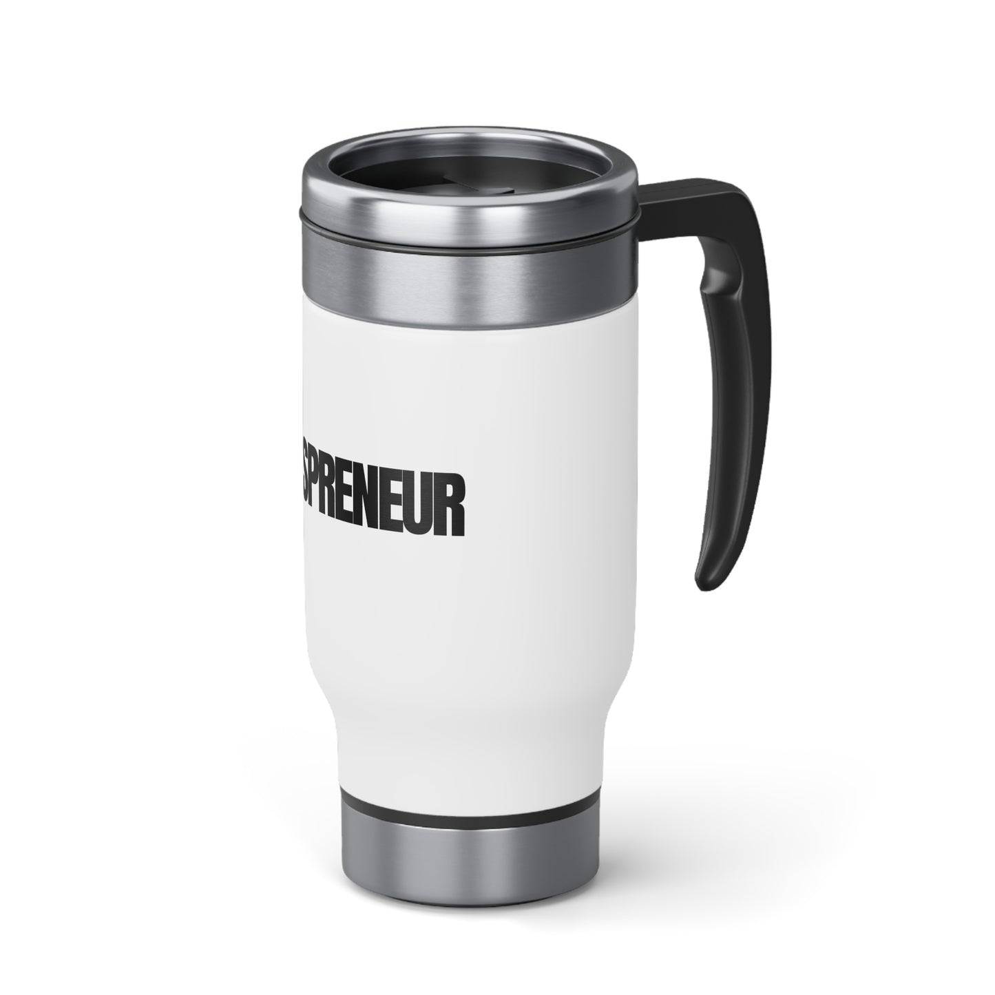 Bosspreneur Travel Mug with Handle, 14oz