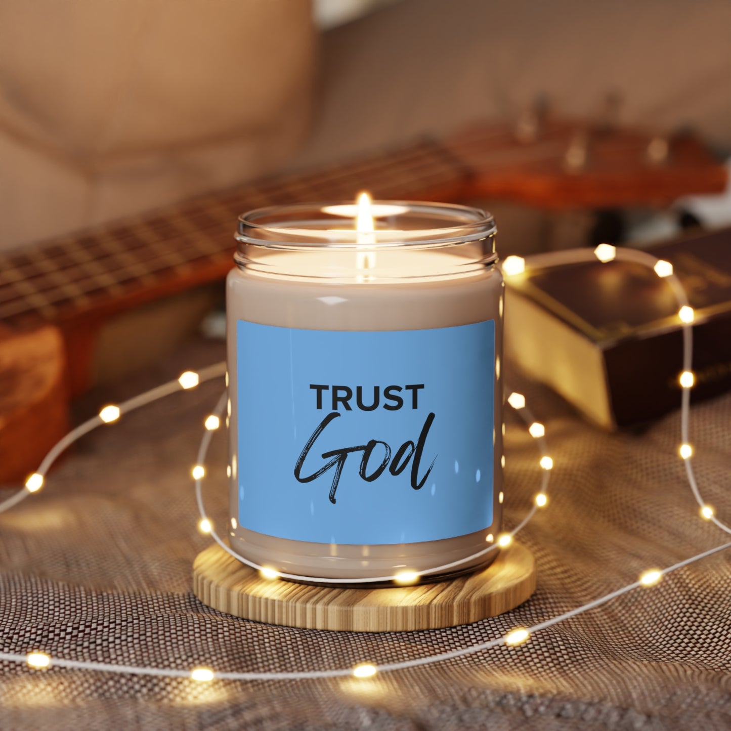 Trust God Scented Soy Candle, 9oz