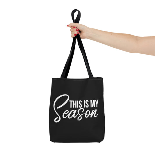 This is My Season Tote Bag (Black )