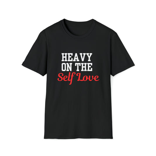 Heavy On The Self Love Unisex Softstyle T-Shirt (Multi-Color)