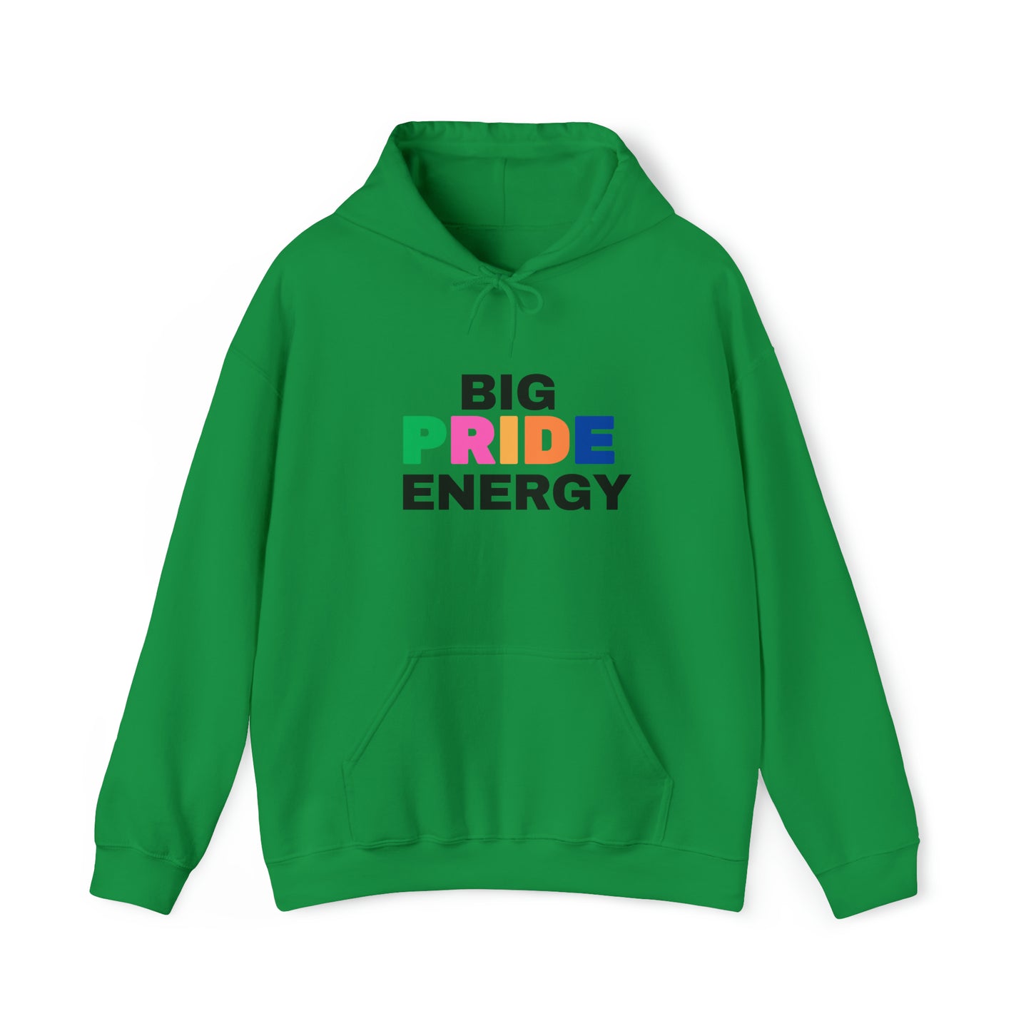 Big Pride Energy Unisex Heavy Blend™ Hooded Sweatshirt (Multiple Colors)