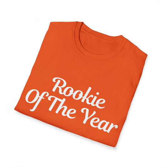 Rookie of the Year Unisex Softstyle T-Shirt (Multiple Colors)