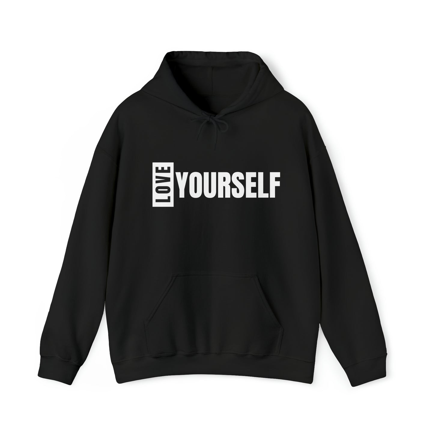 Love Yourself Unisex Heavy Blend™ Hooded Sweatshirt (Multiple Colors)