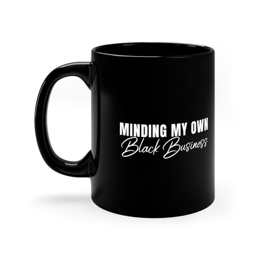 MMNOB 11oz Black Mug