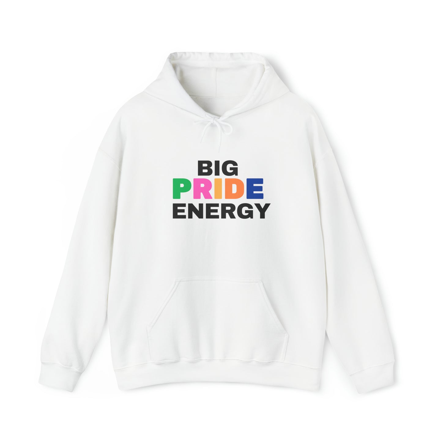 Big Pride Energy Unisex Heavy Blend™ Hooded Sweatshirt (Multiple Colors)