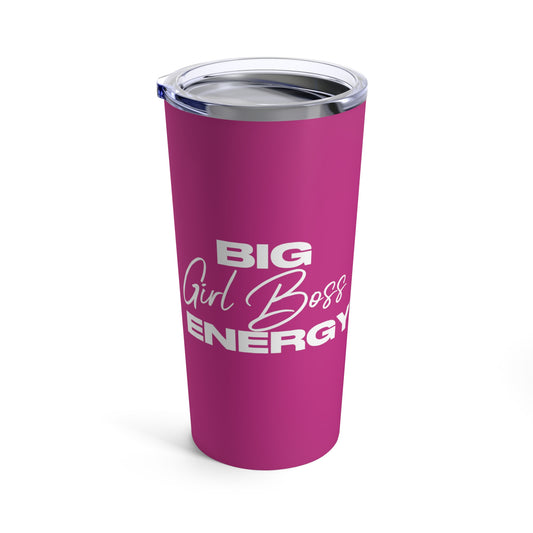 Girl Boss Tumbler 20oz (Pink)