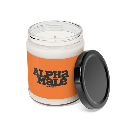 Alpha Male Scented Soy Candle, 9oz (Orange)