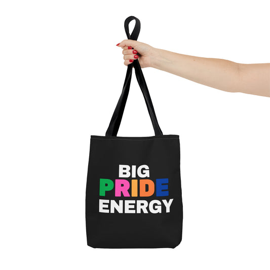 Big Pride Energy Tote Bag (Black)