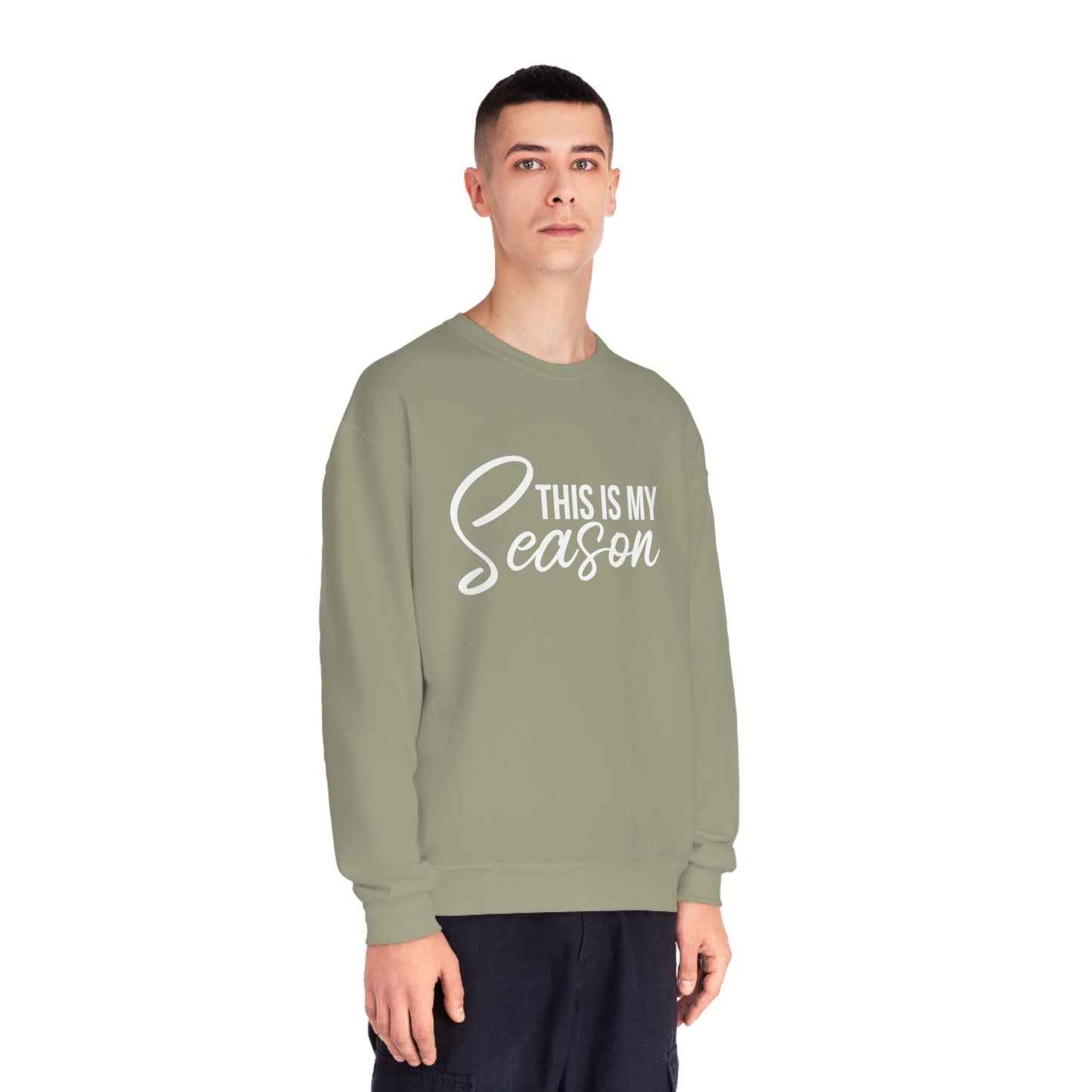 This is My Season Unisex NuBlend® Crewneck Sweatshirt (Multiple Colors)