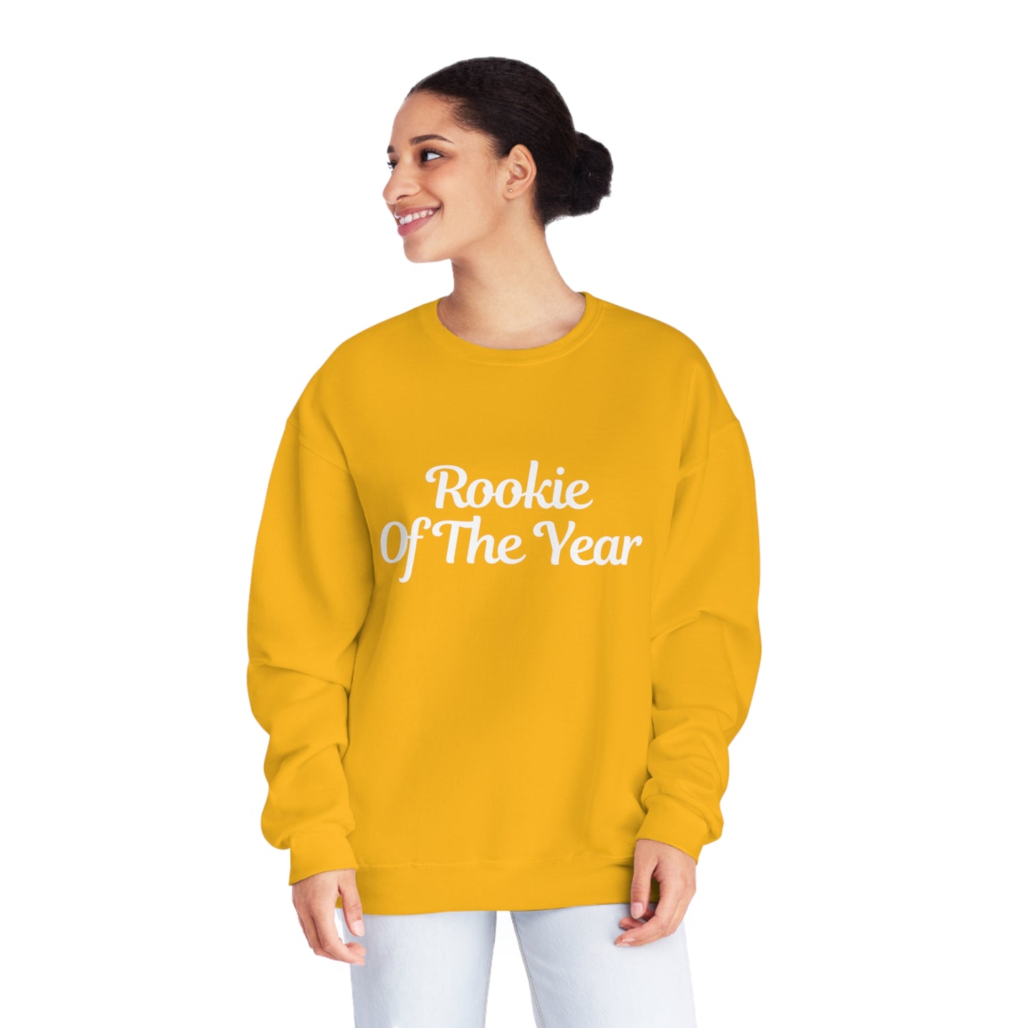 Rookie of the Year Unisex NuBlend® Crewneck Sweatshirt (Multiple colors)