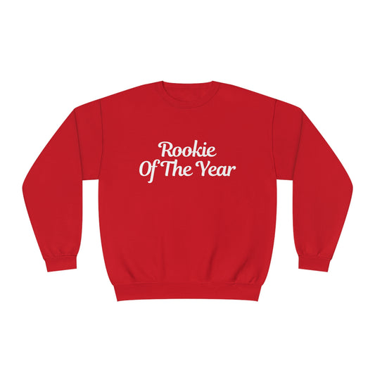 Rookie of the Year Unisex NuBlend® Crewneck Sweatshirt (Multiple colors)