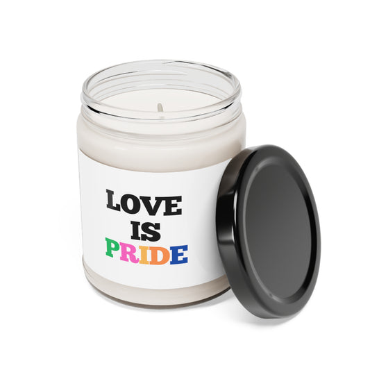 Love is Pride Scented Soy Candle, 9oz