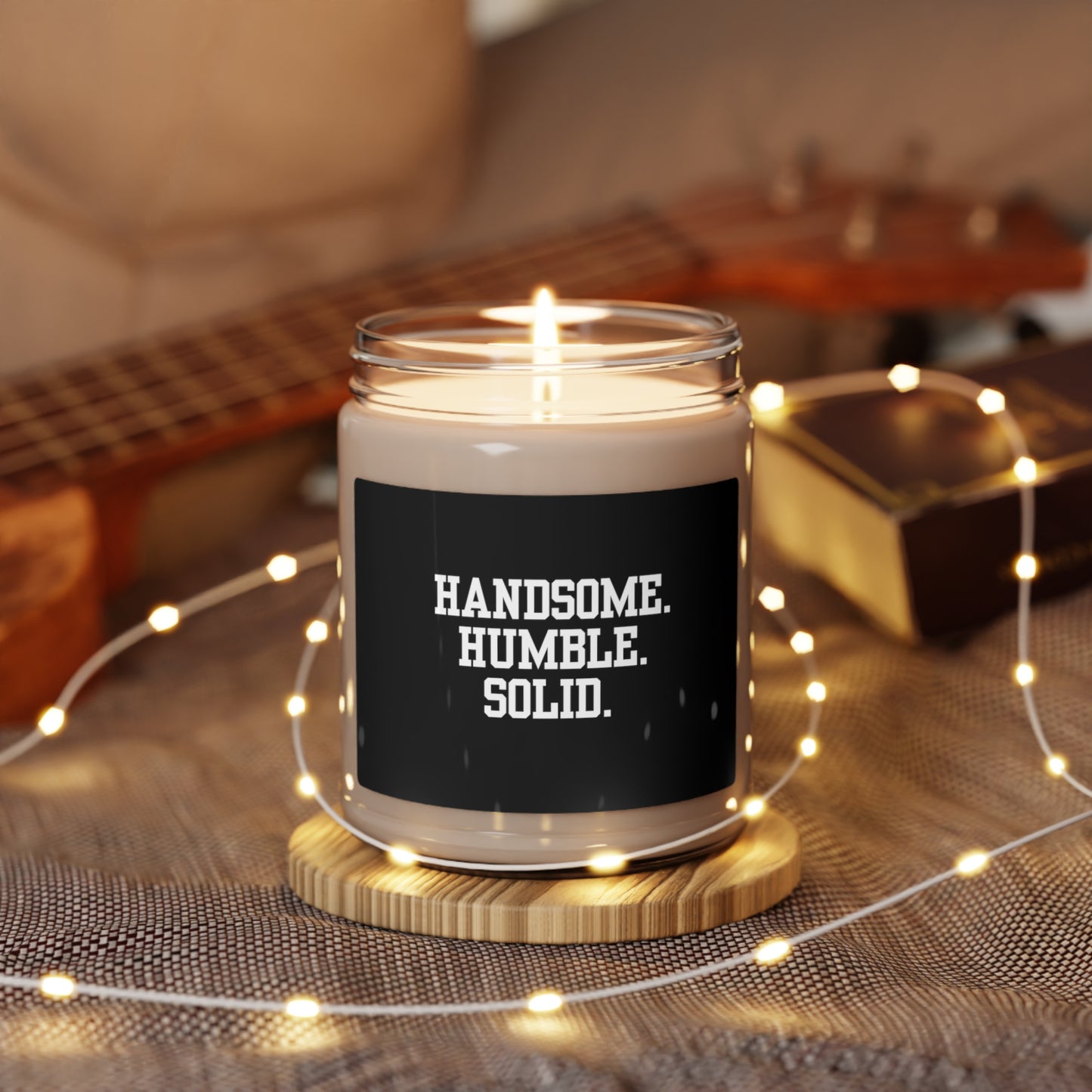 Handsome Scented Soy Candle, 9oz