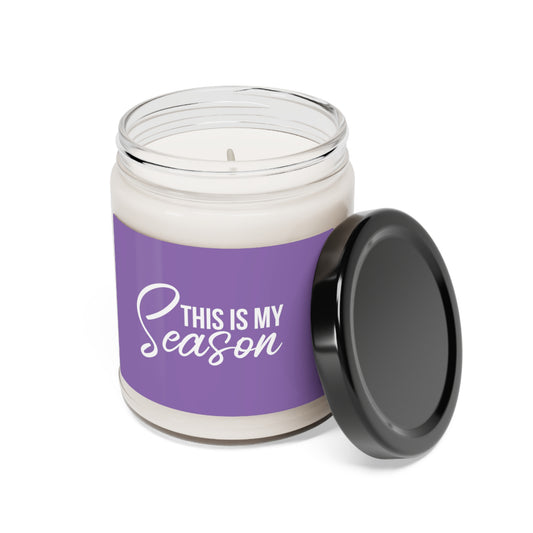 This is My Season Scented Soy Candle, 9oz (Purple)